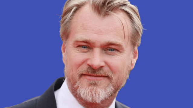 Movie director Christopher Nolan