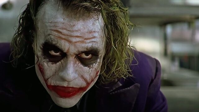 The Joker from the movie Dark Knight