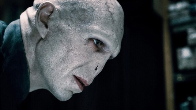 Voldemort from the Harry Potter movies